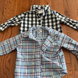 Two for one baby boy button downs